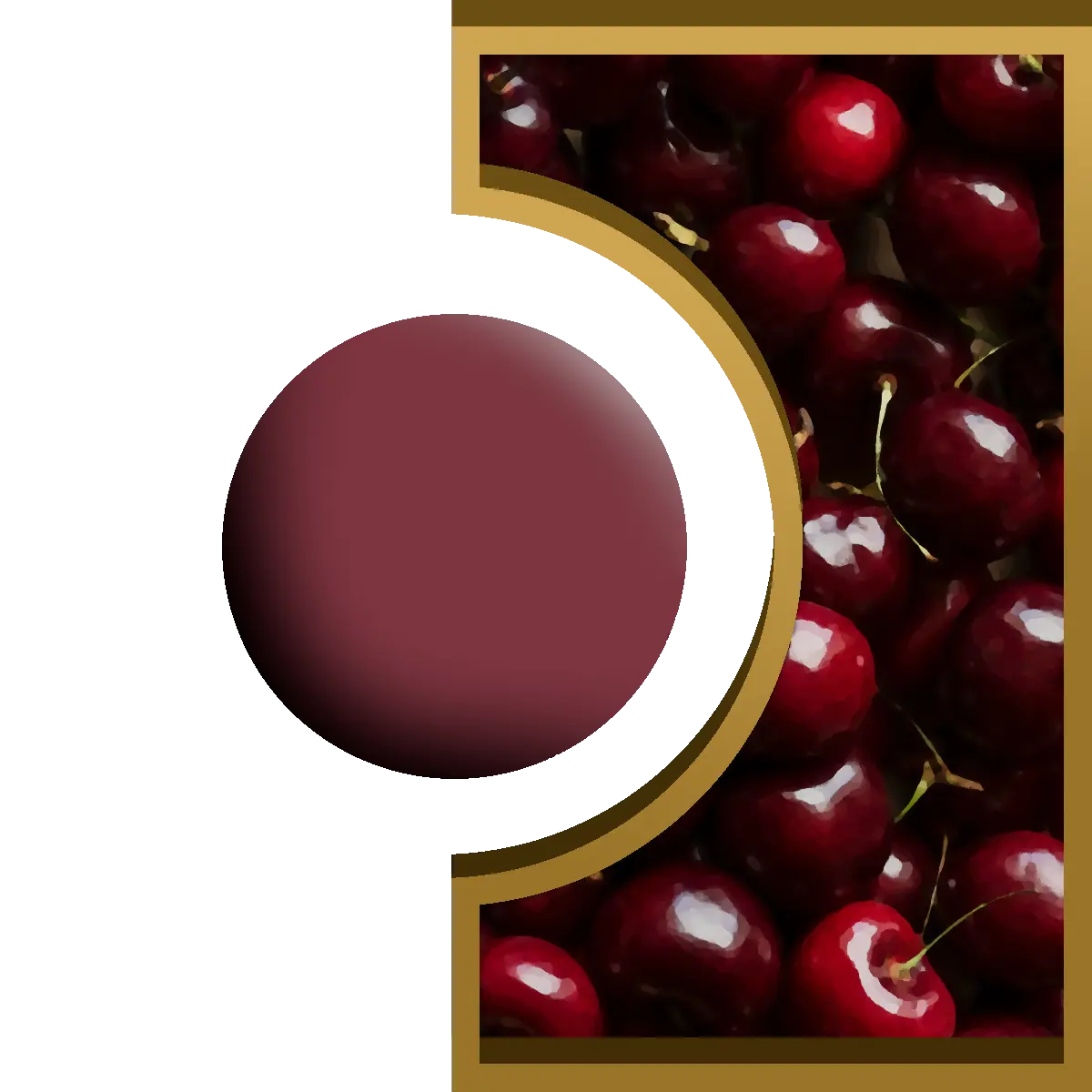 R-Ball - Cerise Royal Candle
