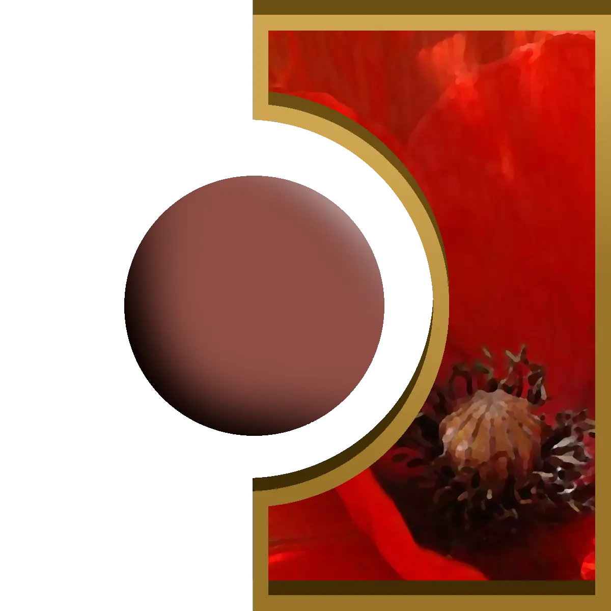 R-Ball - Coquelicot Royal Candle