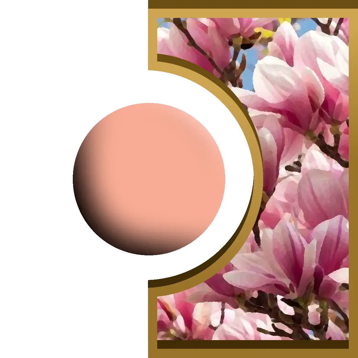 R-Ball - Magnolia Royal Candle