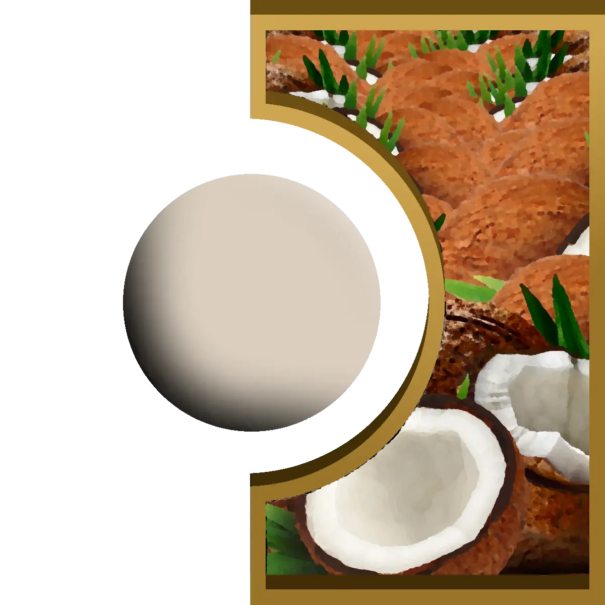 R-Ball - Noix de coco Royal Candle