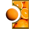 R-Ball -Orange Royal Candle
