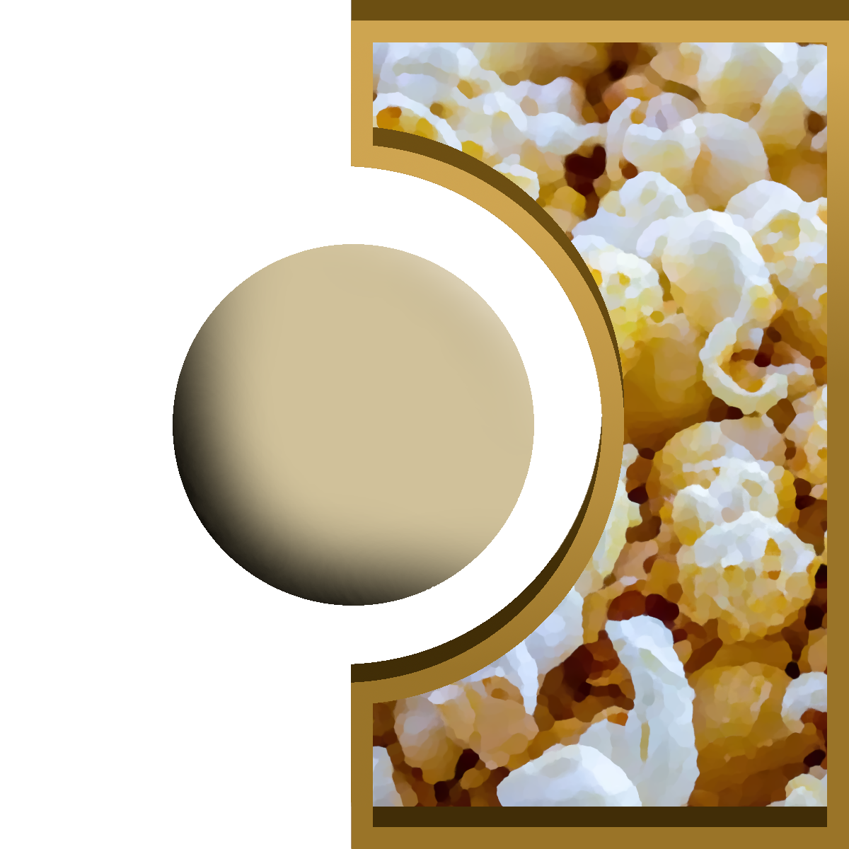 R-Ball - Pop Corn Royal Candle