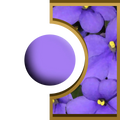 R-Ball - Violette Royal Candle